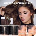 thumbnail image 2 of Ensemble de 2 Pochoirs pour Sourcils Brun Foncé + Brun Clair, Ensemble de Mise en Forme en une Étape avec Tampon à Sourcils Imprimé sur les Sourcils, Styliseur de Sourcils Imperméable, Tampon à Sourcils Longue Tenue, 10 Pochoirs Réutilisables, 2 of 7