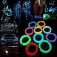 thumbnail image 2 of 5M EL Wire EL Cable Neon Light Lighting Electroluminescence Battery Operated for Party Halloween (Luminous Green), 2 of 6