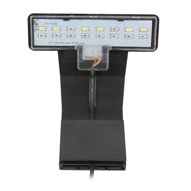 Milaget LED Aquarium Light Full Fishing Tank Lamp , Black B