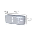 thumbnail image 3 of HOMETRENDS Alarm Clock, 3 of 3