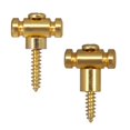 thumbnail image 1 of Milaget 2 Piece String Guides with Screws String Retainer Guides Hardware Wear Resistant Gold, 1 of 9