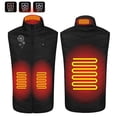 thumbnail image 1 of Heated Vest for Women Smart Controller Sleeveless Floral Print Lights Out Design Heated Jackets for Women Plus Size, 1 of 9