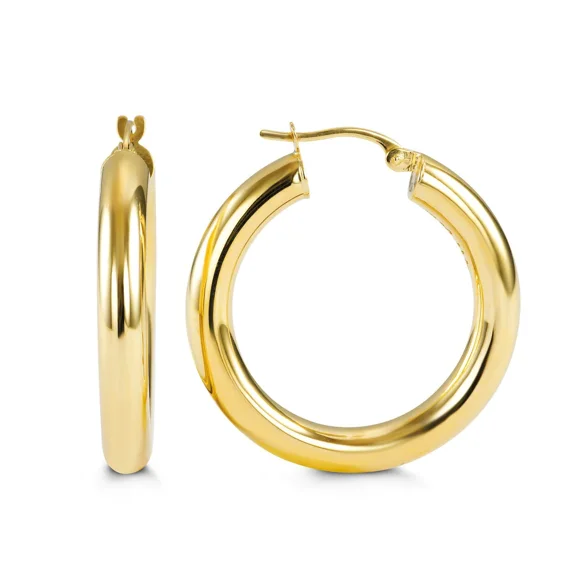 Large Bold Gold Hoops