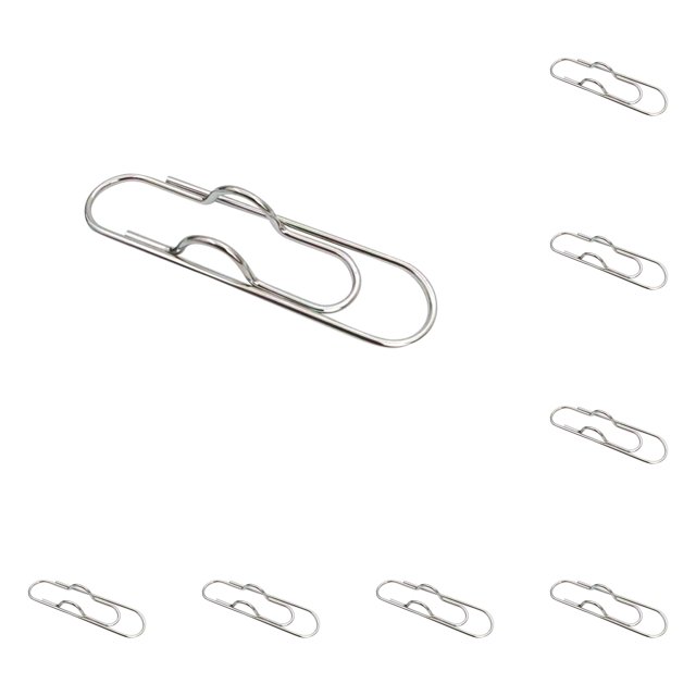 Metal Pen Clips,Paperclip Pen Holders for Notebooks and Papers,Multifunctional Pen Clips,Portable Metal Paper Clips,Pen Holder Clip for Notebook,Books,Planner,Journals,Clipboard,Silver 10PCS