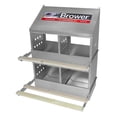 thumbnail image 2 of Brower Galvanized Steel 4 Hole 20 Bird Nest Chicken Brooding Box (2 Pack), 2 of 4