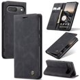 thumbnail image 1 of CaseMe Leather for Google Pixel 10/10 Pro Case, Flip Wallet Leather Case with Card Holder Magnetic Closure Shockproof Kickstand Protective Phone Cases Cover for Google Pixel 10/10 Pro,Black, 1 of 12