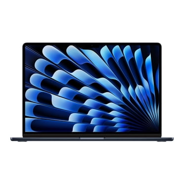 Macbook Air 15,3 Pouces (10-GPU, Minuit) 4,05 GHz 8 Cœurs M3 (2024) Portable 256 Go Disque Flash et 8 Go RAM - macOS (Certifié, Garantie 1 An)