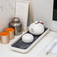 thumbnail image 2 of Sponge Holder for Kitchen Sink,Kitchen Draining Rag Holders Double Household Sponge Sink Draining Rack Sink Countertop Cups Dishcloth Tray Holders,Sink Sponge Holder,Kitchen Sponge Holder, 2 of 6