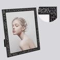 thumbnail image 3 of YAOMOBB Wedding Picture Frame Luxury Non Skid Electroplated Stainless Steel Photo Frame 5 6 7 Inch Shiny Edge Wall Mounting and Table Top, 3 of 6