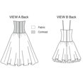 thumbnail image 4 of Kwik Sew K3448 Motifs de Couture pour Robes, Taille TP-S-M-L-TG, 4 of 4