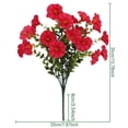 thumbnail image 2 of Tyidzon 6PC Outdoor Artificial Flowers Realistic And Morning For Outdoor Decor And Arrangements, 2 of 5