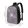 thumbnail image 2 of YFYANG Sac à Dos pour Ordinateur Portable 17 Pouces, Sac à Dos de Voyage Mode pour le Travail avec Motif de Fleurs Tourbillonnantes et Fluides, Interface avec Câble USB et Écouteurs pour Hommes et Femmes, 2 of 6