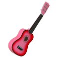 thumbnail image 1 of DEBGFS Exquisite 21inch Beginners Practice Acoustic Guitar for Kids,Pink, 1 of 8