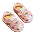 thumbnail image 1 of XDZJLR 2024 Little Sandals Walking Soft Sole Slip Baotou Shoe, 1 of 6