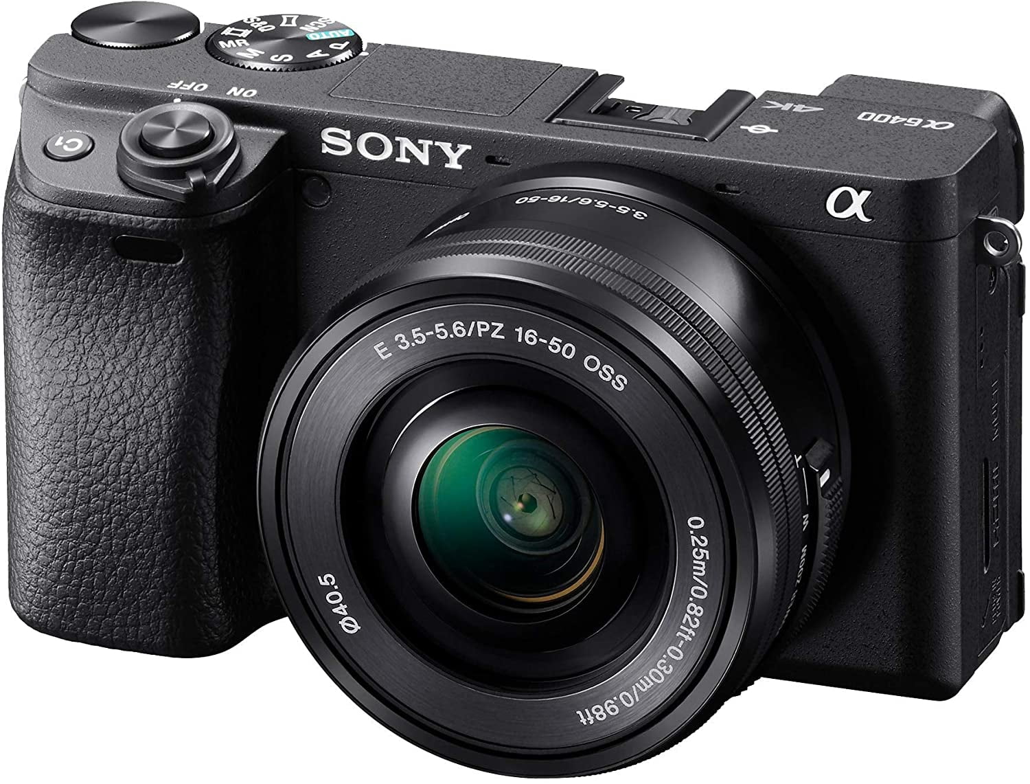 SONY α6400 16-50 English と日本語 2026 Sony Alpha a6400 Mirrorless Digital Camera with 16–50mm Zoom Lens