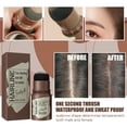 thumbnail image 3 of Eyebrow Stamp Shaping Kit, One Step Brow Stamp Stencil Kit Waterproof Eye Brow Stamp Makeup Tools ( Black), 3 of 8