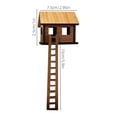 thumbnail image 4 of TIELUTT Mini Tree Planter Accessory Wooden Craft for Ladder Included for Home and Garden Metal 4 Funky Chicken Easter Yard Signs Cemetery Flowers for Vase Winter Small Garden Flags for outside Summer, 4 of 6