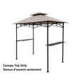 thumbnail image 3 of APEX GARDEN Toit de Rechange pour le Modèle #A103000100 Style Selections Gazebo de Gril en Acier 5 Pi x 8 Pi, 3 of 5