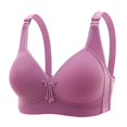 thumbnail image 4 of Birdeem Woman Color Thin and Steel Hoop Gathered Breathable Underwear for Daily Bras, 4 of 9