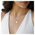 thumbnail image 4 of SIfdSeng Women's Fashion Heart Letter Necklace 26 Letters Circular Double Layer Neck Chain, 4 of 5