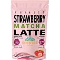 thumbnail image 1 of Roynest Premium Strawberry Matcha Latte Powder | Ready to Mix for Iced Drinks, Smoothies & Cold Beverages | Clean Energy | 150g Resealable Pouch, 1 of 8