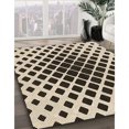 thumbnail image 3 of Ahgly Company Machine Washable Indoor Rectangle Transitional Chocolate Brown Area Rugs, 5' x 8', 3 of 7