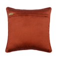 thumbnail image 4 of Throw Pillow Covers, Rust 18"x18" (45x45 cm) Cushion Cover, Printed Velvet Printed Velvet Throw Pillow Cover For Sofa, Abstract Pattern Modern Style - Sandstone, 4 of 4