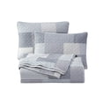 thumbnail image 4 of Chezmoi Collection Anderson 3-Piece Printed Patchwork Quilt Set - Plaid Checkered Stripe Coverlet - Pre-Washed Microfiber Lightweight Reversible Bedspread, Queen Size, 4 of 4