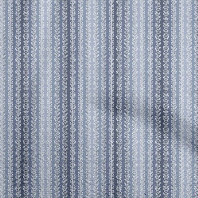 oneOone Rayon Blue Fabric Asian Block Print Sewing Material Print Fabric By The Yard 56 Inch Wide