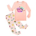 thumbnail image 4 of Ensemble de Pyjama pour Enfants, Chandail à Enfiler à Col Ras du Cou, Doux, d'Été, Pyjama pour Filles, Taille 5-6 Ans, 4 of 4