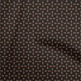 thumbnail image 1 of oneOone Georgette Viscose Black Fabric Geometric Craft Projects Decor Fabric Printed By The Yard 42 Inch Wide, 1 of 4