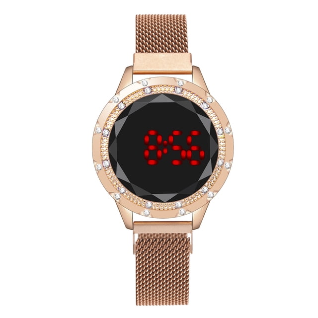 Jusqu'à 65 % de Rabais Montre Mode Femme Horloge Acier Inoxydable Décontractée Robe Poignet Cristal Bijoux Collier Bagues Boucle d'Oreille Bijoux en Liquidation