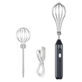 thumbnail image 1 of TIELUTT Hand Held Automatic Egg Beater Household Baking Tool C Egg Whisk Milk Cap to Send Coffee Brewer Pot Stirrer Automatic Rainbow Kitchenware Pancake Mixer Mini Cooking Set Metal Shakers, 1 of 5