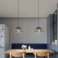 thumbnail image 4 of Hanging Lamps Dining Room Metal Black White Pendant Light Ceiling Light Plug In, 4 of 4