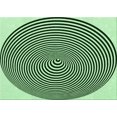 thumbnail image 1 of Ahgly Tapis Rectangulaire Lavable en Machine Intérieur Transitionnel Vert Forêt Foncé, 7 Pieds x 10 Pieds, 1 of 7