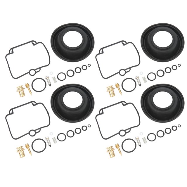 Kit de Reconstruction de Carburateur, 4 Ensembles de Carburateur de Moto, Kit de Réparation de Carburateur de Moto, Fabriqué avec Expertise