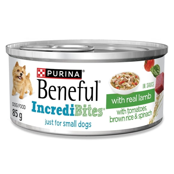 Beneful IncrediBites with Real Lamb in Sauce, Wet Dog Food 85 g