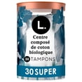 thumbnail image 2 of L. Cotton Tampons Super Absorbency, Free from Chlorine Bleaching, Pesticides, Fragrances, or Dyes, 2 of 21