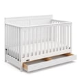 thumbnail image 1 of Lit de Bébé 5-en-1 avec Tiroir Hadley de Graco, Blanc, 1 of 16