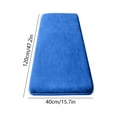 thumbnail image 3 of 47in Extra Large Corals Fleece Bath Mat Soft Shaggy Bathroom Rug Non-Slide Latex Backing Absorbent Quick Dry Machine Washable Floor Carpet for Bathtub Shower Sink Doorway Home Decor, 3 of 8