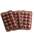 thumbnail image 2 of TIMIFIS Silicone Mold 15 Holes for Chocolate, Cake, Jelly, Pudding, Star Shape Kitchen Gadgets, 2 of 6