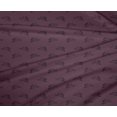 thumbnail image 4 of oneOone Polyester Lycra Chocolate Brown Fabric Rabbit Animal Diy Clothing Quilting Fabric Print Fabric By Yard 56 Inch Wide, 4 of 4