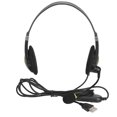 thumbnail image 1 of Casque Filaire 3.5mm, Réduction de Bruit Réglable Stéréo Connexion Directe Casque Filaire avec Microphone pour Bureau USB, 1 of 8
