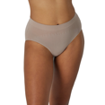thumbnail image 1 of Bali Womens Comfort Revolution Modern Seamless Hi-Cut Panty, 9, Evening Blush, 1 of 1