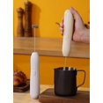 thumbnail image 3 of Random Color Milk Frother, Powerful Handheld Milk Frother, Mini Milk Foamer, Coffee Stirrer, Stainless Steel Drink Mixer For Coffee, Latte, Cappuccino, 3 of 5