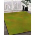 thumbnail image 3 of Ahgly Company Tapis d'Intérieur Lavable en Machine Carré Vert Pistache Transitionnel, 7 Pieds Carré, 3 of 7