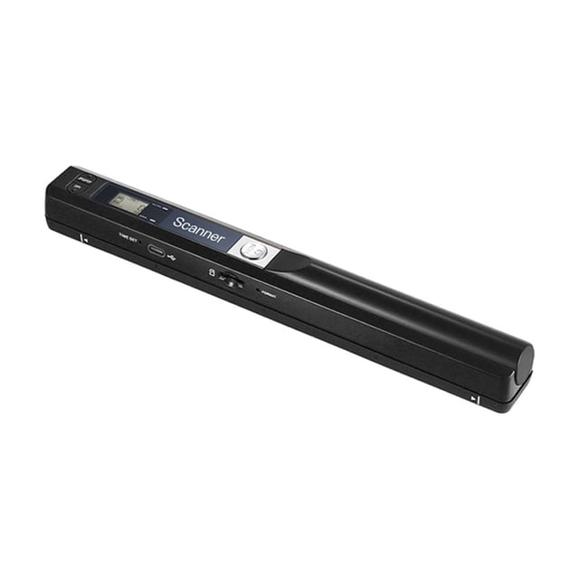 Numériseur A4 Portable Mini pour Documents, Numériseur d'Images de Documents au Format JPG/PDF Iscan à Main, Numériseur de Texte pour Livres A4 Écran LCD, Installation Sans Fil Facile