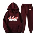 thumbnail image 1 of TIMIFIS Survêtement pour Homme 2 Pcs à Capuche, Ensemble de Sport Athlétique, Chandail à Enfiler Décontracté pour Course, Jogging, Ensemble de Tenue de Sport SetsFall, 1 of 8