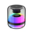 thumbnail image 1 of Led Lights for Car Intelligent Voice Colorful Led Breathing Glass Light Transparent Case Bluetooth Audio Heavy Subwoofer Outdoor Portable Bluetooth Audio Outdoor Led Lights, 1 of 8