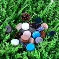 thumbnail image 3 of BodyJ4You 18PC Stone Ear Plugs Double Flare Saddle Stretching Gauges Expander 8G-30mm, 3 of 6